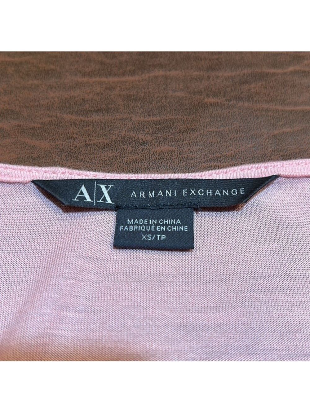 A/X ARMANI EXCHANGE Precious Peach Flowing Tank Top Size XS - Picture 7 of 10
